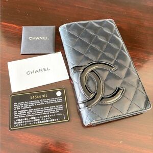 CHANEL Cambon Long Wallet- Used